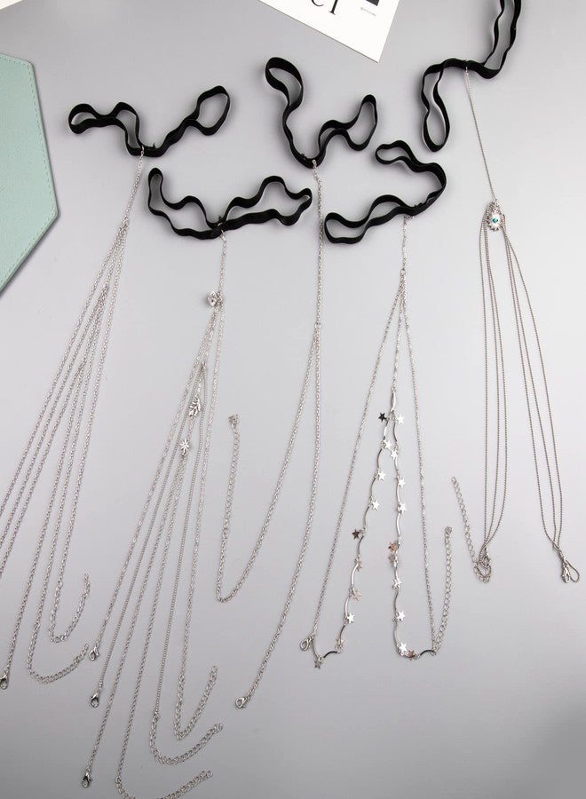 NICEIGHT Thigh Chains for Women 8PCS Leg Chains for Women Snake Leg Chain Layered Body Chain Beach Jewelry Set S - Image 4